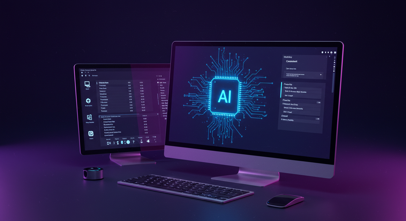 MS, 엑셀·아웃룩에 자체 AI 'MAI' 조용히 심다 개념 일러스트